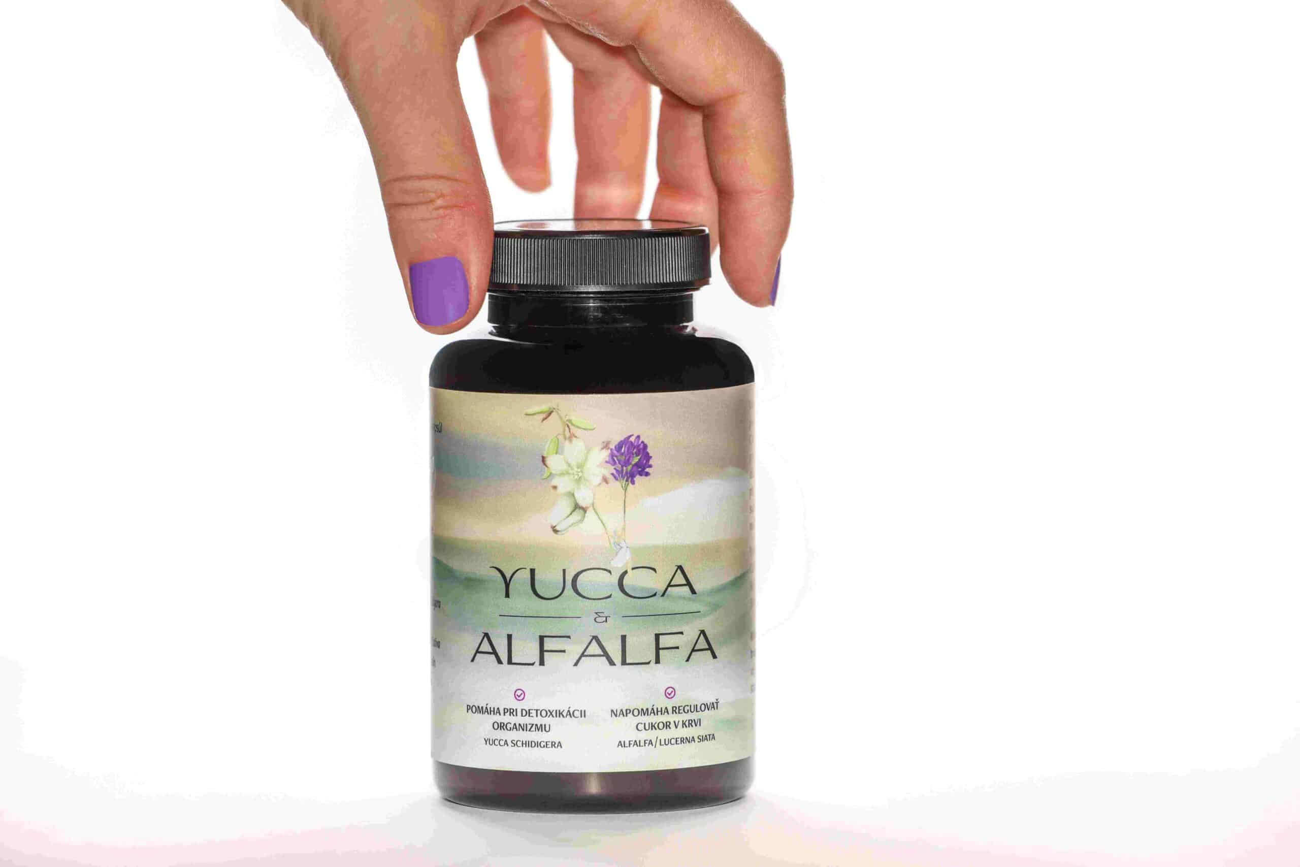 vyzivovy doplnok yucca alfalfa prirodna detoxikacia